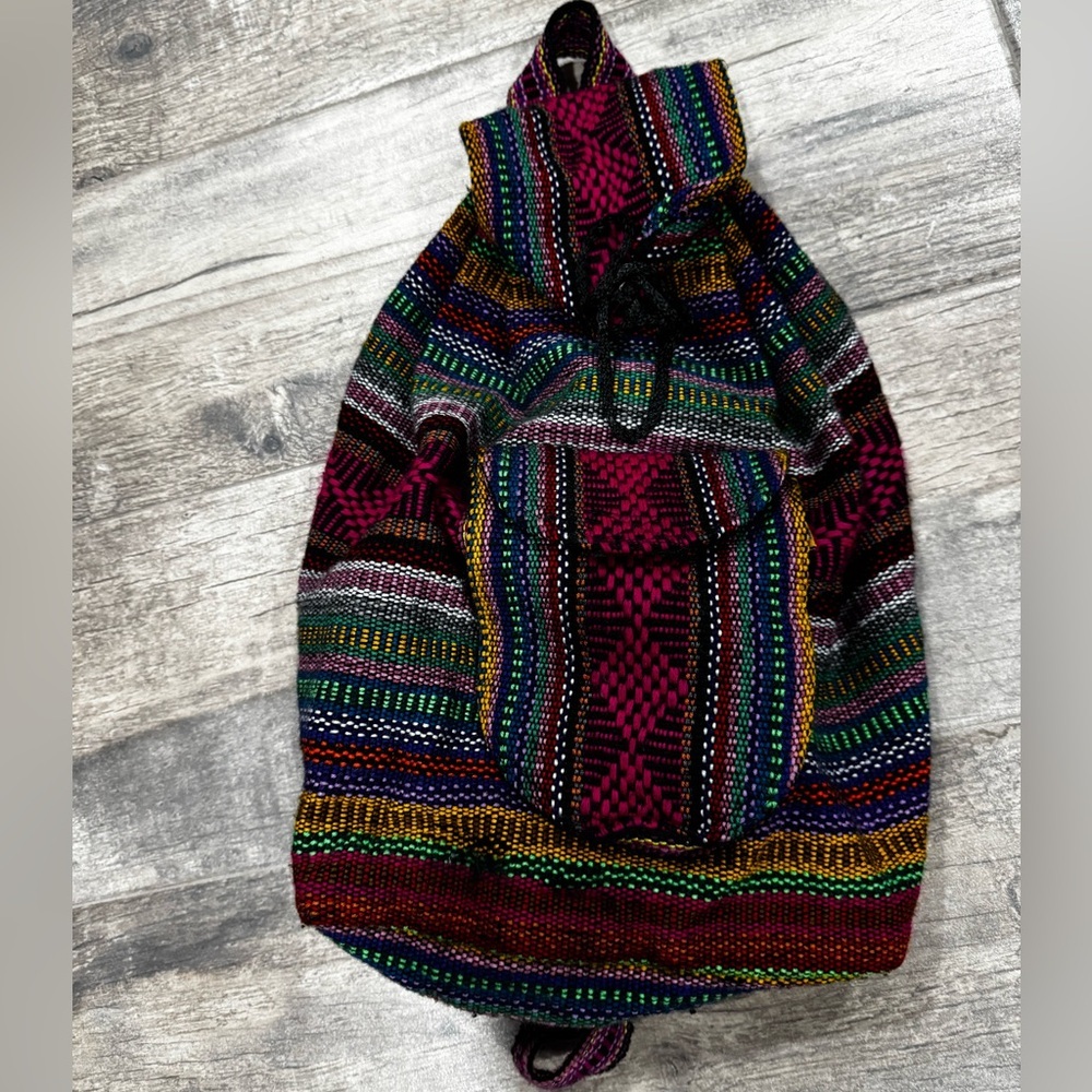Mexican handcrafted backpack